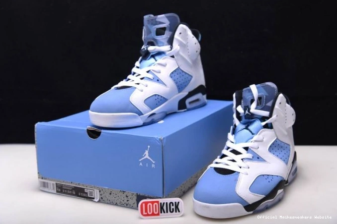 Official Maikesneakers 6 Jordan UNC Air CT8529-410 0627